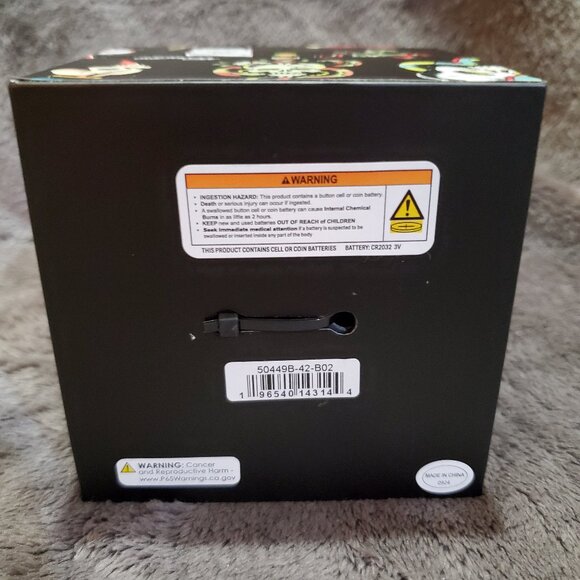 Ed Hardy Men’s Skull Watch With Adjustable Black Band NWT - Picture 5 of 8